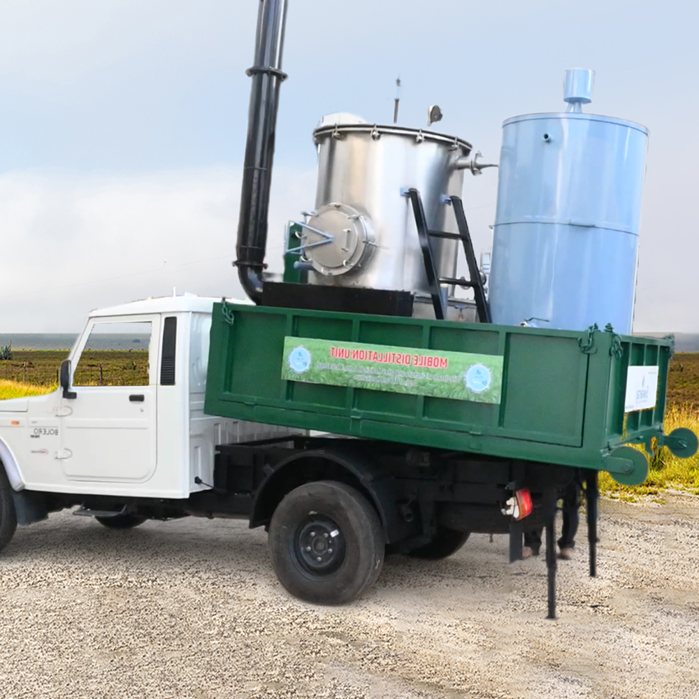 mobile distillation unit 1